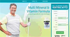 Desktop Screenshot of multivitaminforhim.com